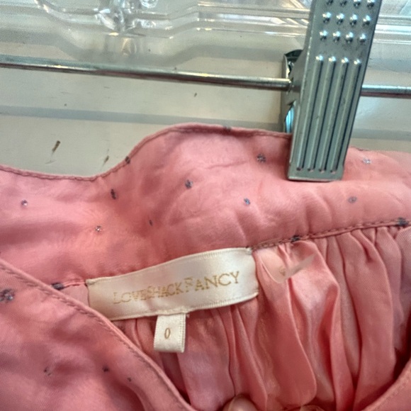 LoveShackFancy Lorelle Skirt in Bubble Gum Size 0 - Picture 7 of 7